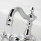 Kingston Brass CA1002T1 3-3/8" Tub Wall Mount Clawfoot Tub Faucet, Polished Chrome CA1002T1 - alternate 6
